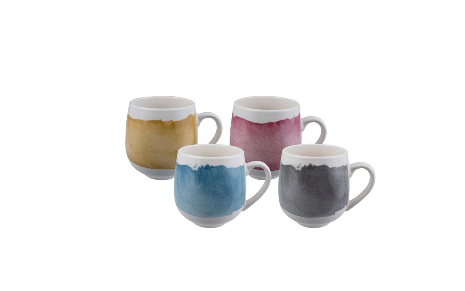 BUNDANOON - Huggie Mug S/4 - Banded Jewels