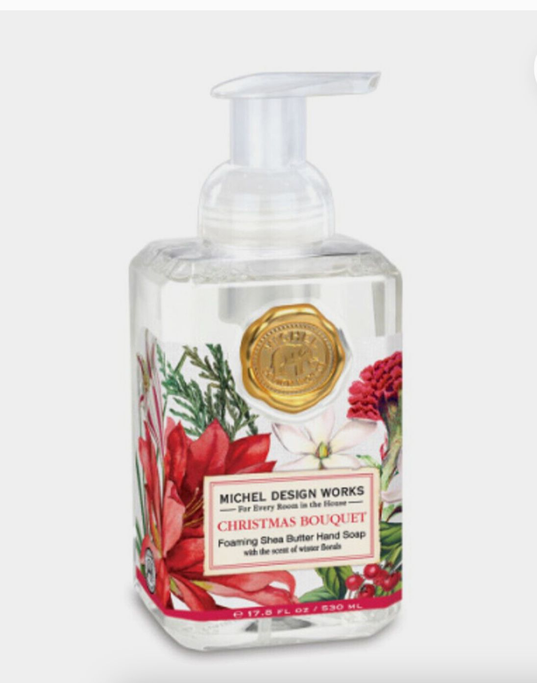 MICHEL DESIGN WORKS - Foaming Hand Soap 530ml - XMAS - Christmas Bouquet