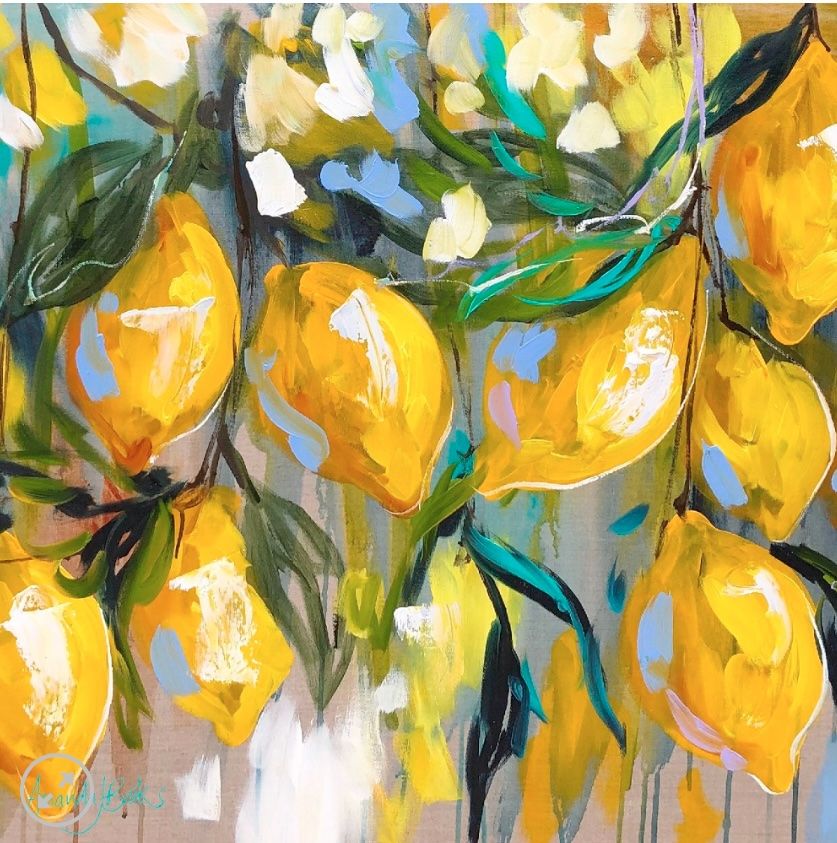 LILLI ROCK - Coasters Set4 - Lemon Tree Lane
