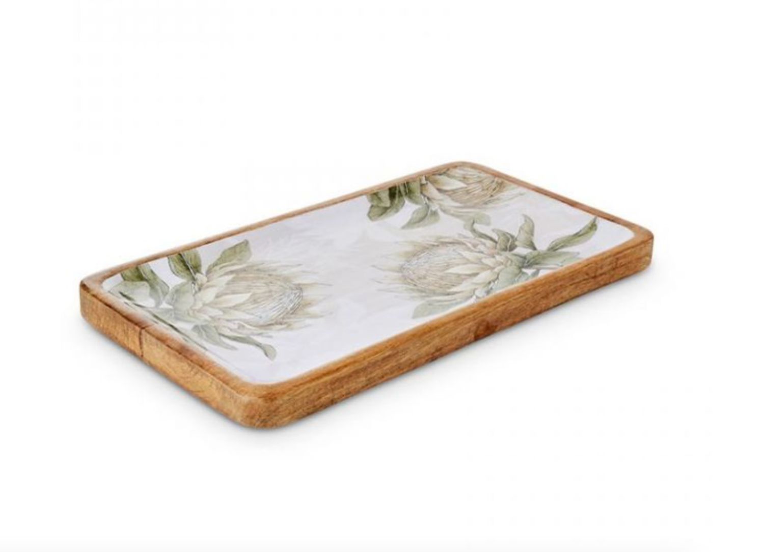 MADRAS LINK - Platter Rectangle 35x25cm x 2.5cm- King Protea