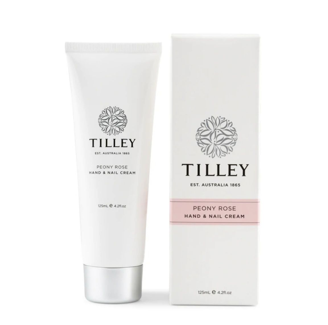 Tilley - Hand &amp; Nail Cream 125ml  - Peony Rose