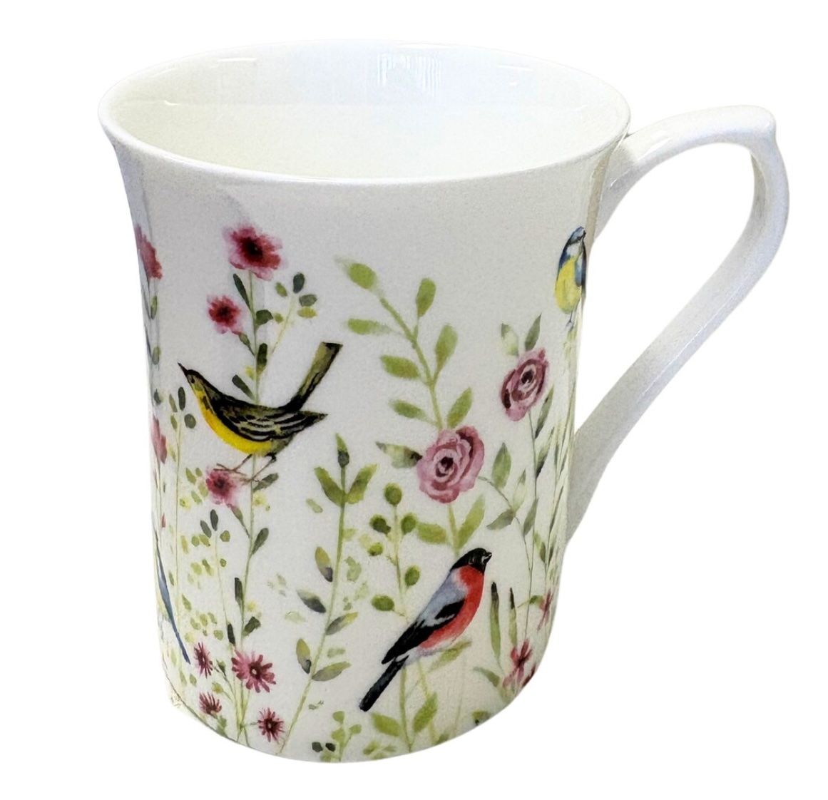 CHURCHILL - QUEENS - Mugs 200ml -Aquarelle Bird Watch  Pink