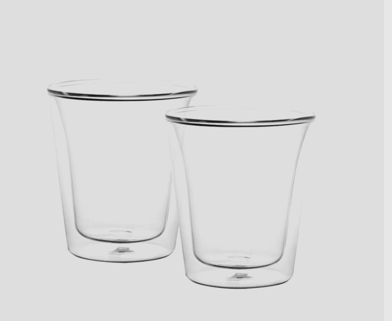 BODUM - CANTEEN x 2 (Double Wall) THERMO-GLASSES-  Medium 210ml/6.5fl oz