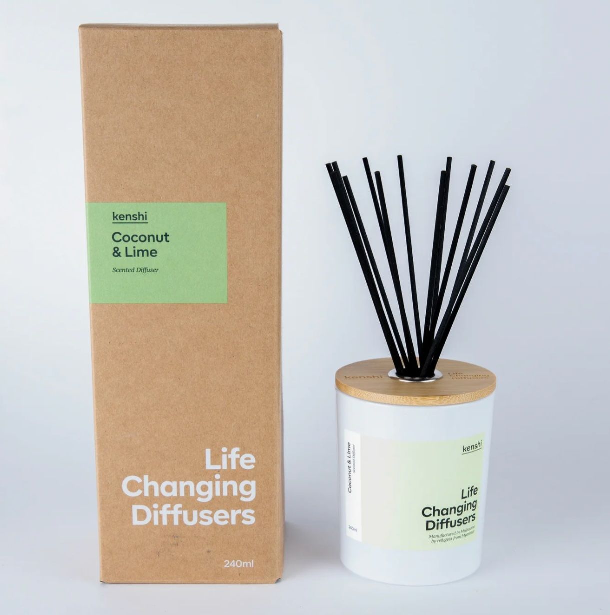 KENSHI - Diffuser 240ml - Coconut &amp; Lime
