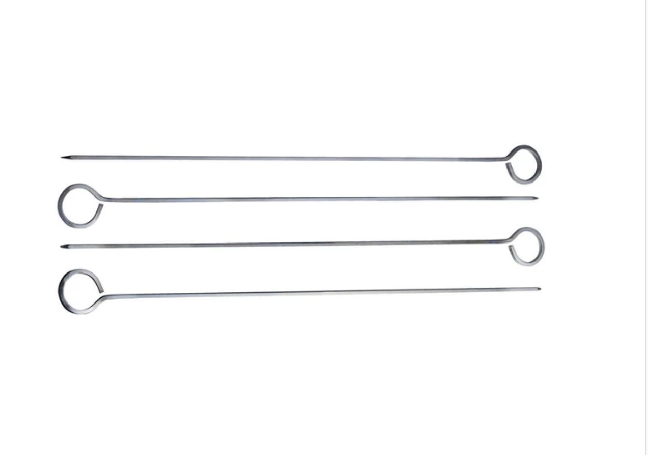 Cuisine  - Skewers 30cm Set of 4 flat sided