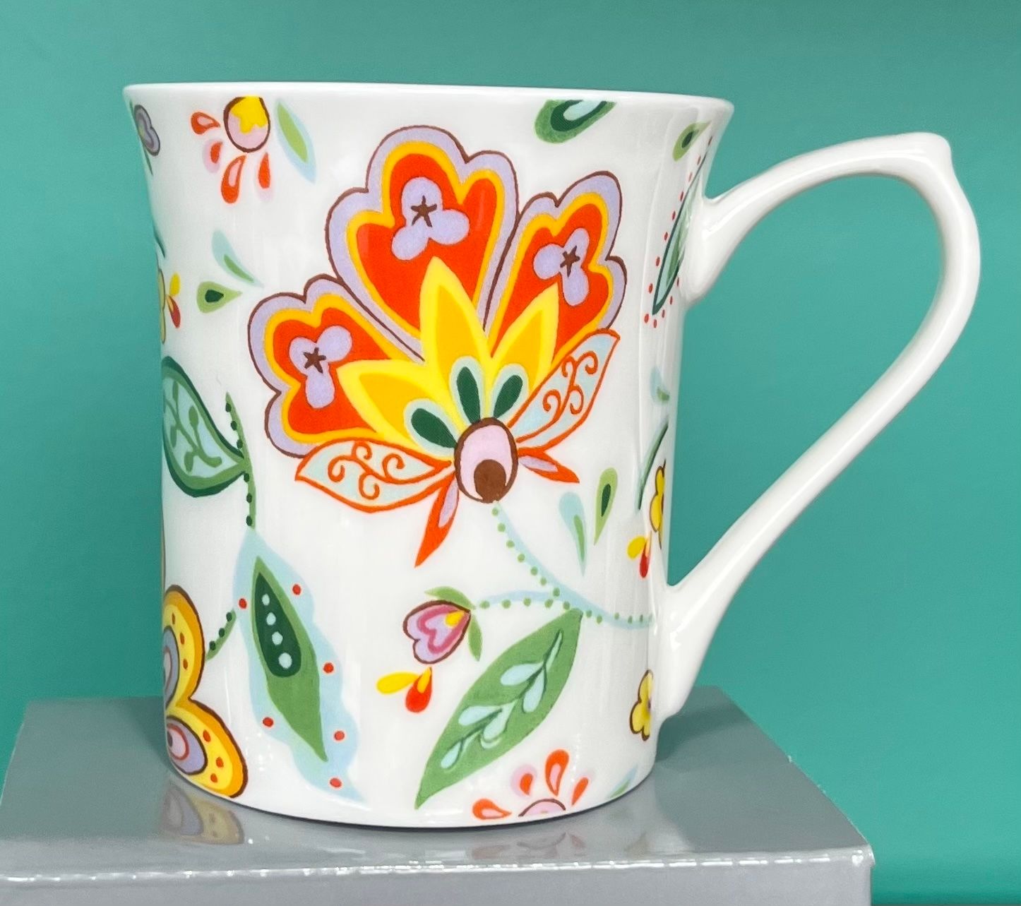 CHURCHILL - QUEENS - Mugs 200ml - Hippy Floral