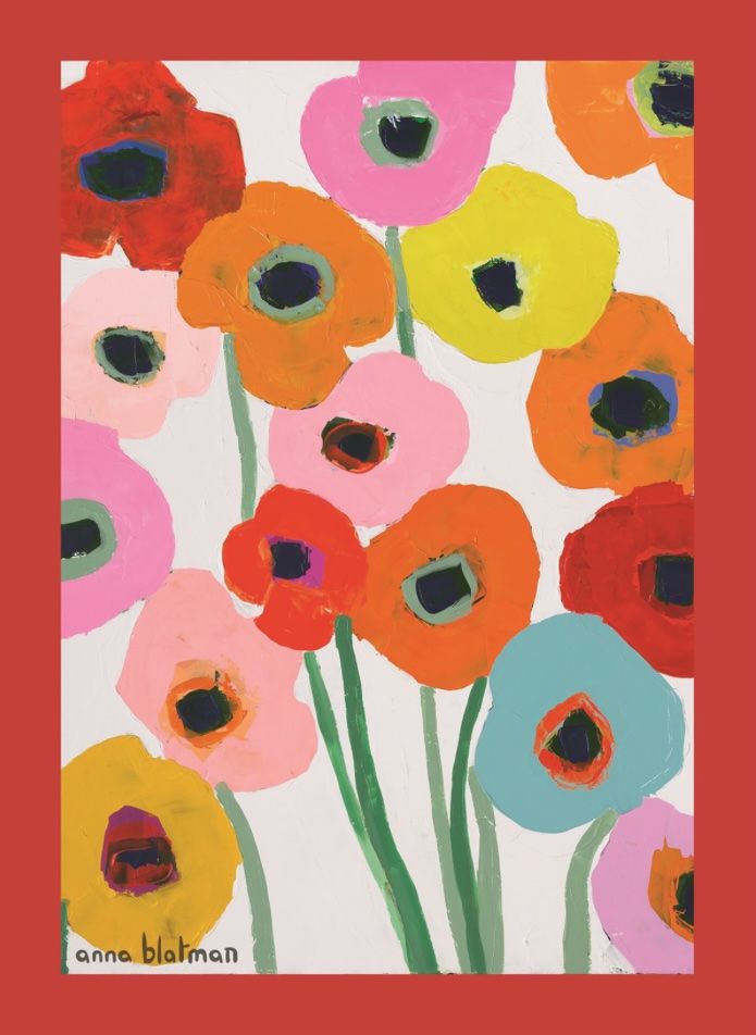 LILLI ROCK - Tea Towel 70cm by 50cm microfibre - Haniwick