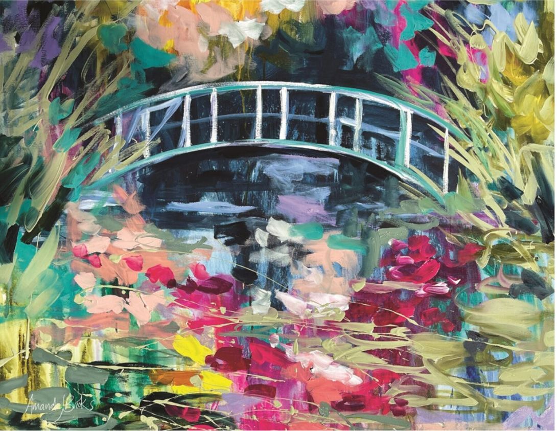 LILLI ROCK - Placemats 35cm x 27cm Set4 - Monet Memories