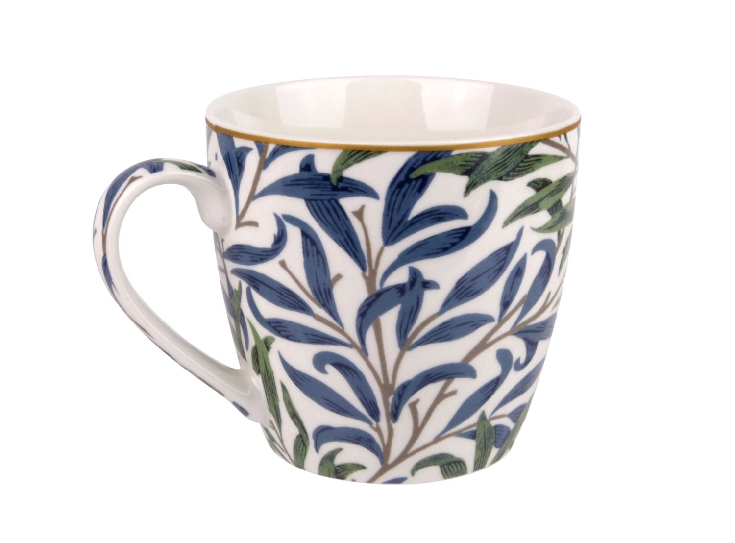 NOSTALGIC Ceramics - Breakfast Mug 450ml William Morris - Fine China - Willow Bough