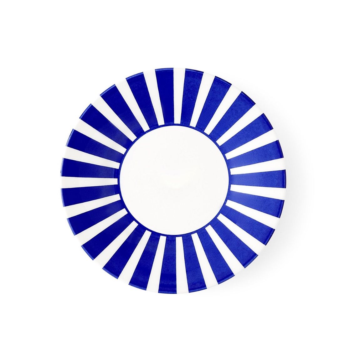 SPODE - Side Plate Bold 18cm -  Italian Steccato