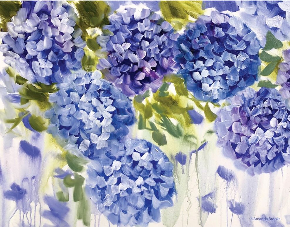 LILLI ROCK - Placemats 35cm x 27cm Set4 - Hydrangea