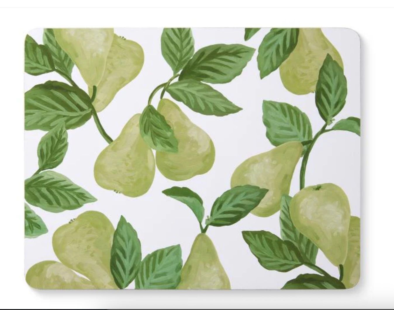 MADRAS LINK - Placemat Rectangle Set/4 - Pears