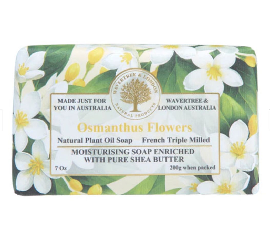 WAVERTREE &amp; LONDON - Soap - OSMANTHUS  200g/7oz