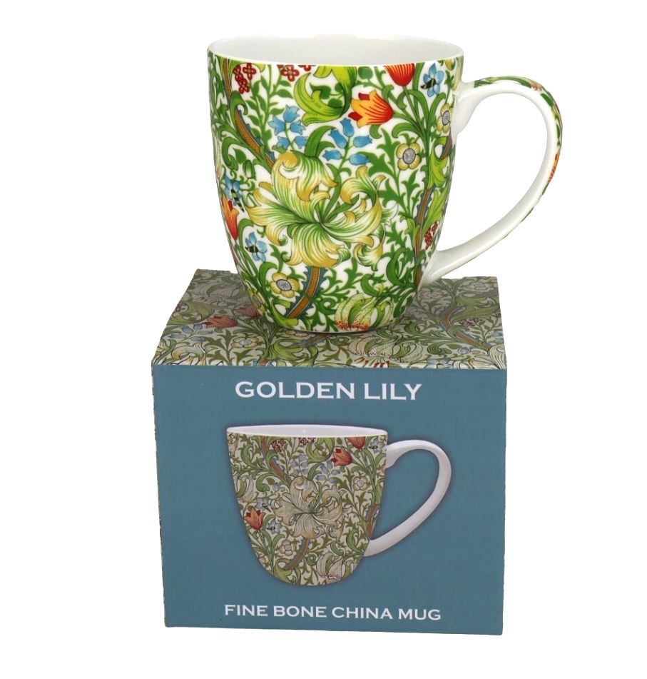 HERITAGE - Mug Bullet 350ml - Golden  Lily
