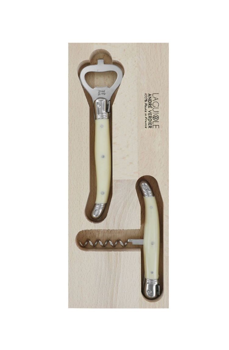 LEGOILE - Andre Verdier - Debutant Apero corkscrew and bottle opener set 2pc