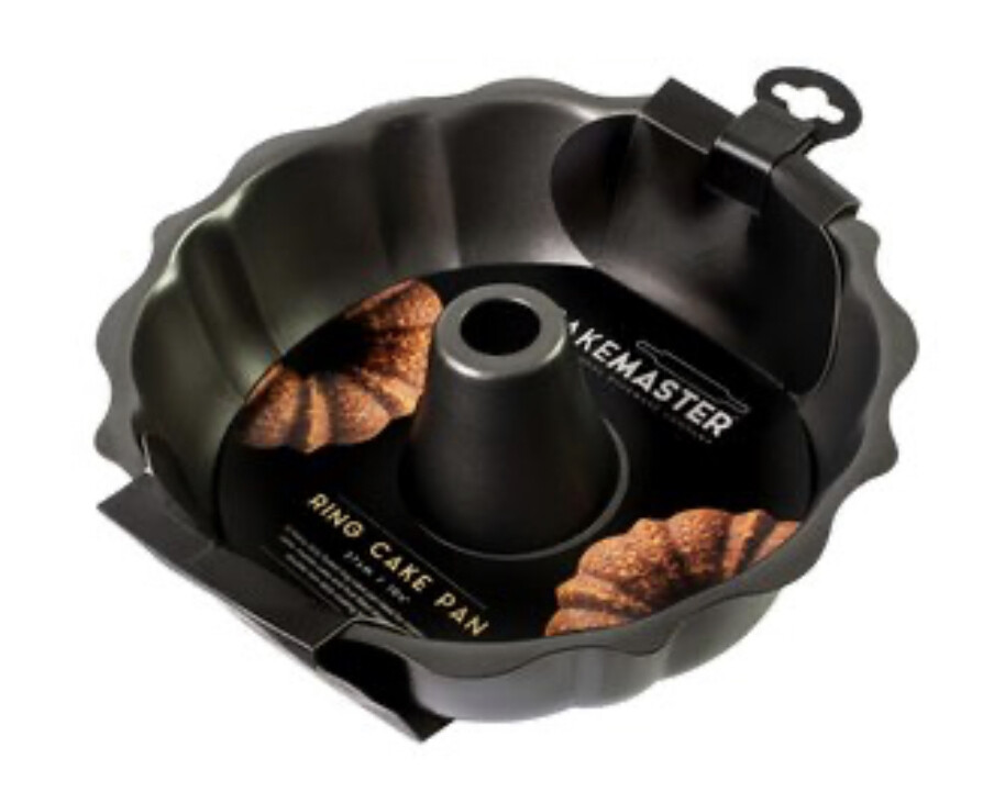 BAKEMASTER - Non Stick Fluted Ring Cake Pan 27cm(Diam)/18cm(D)- 2L