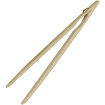 AVANTI/CUISENA  - Bamboo Toast Tongs With Magnet