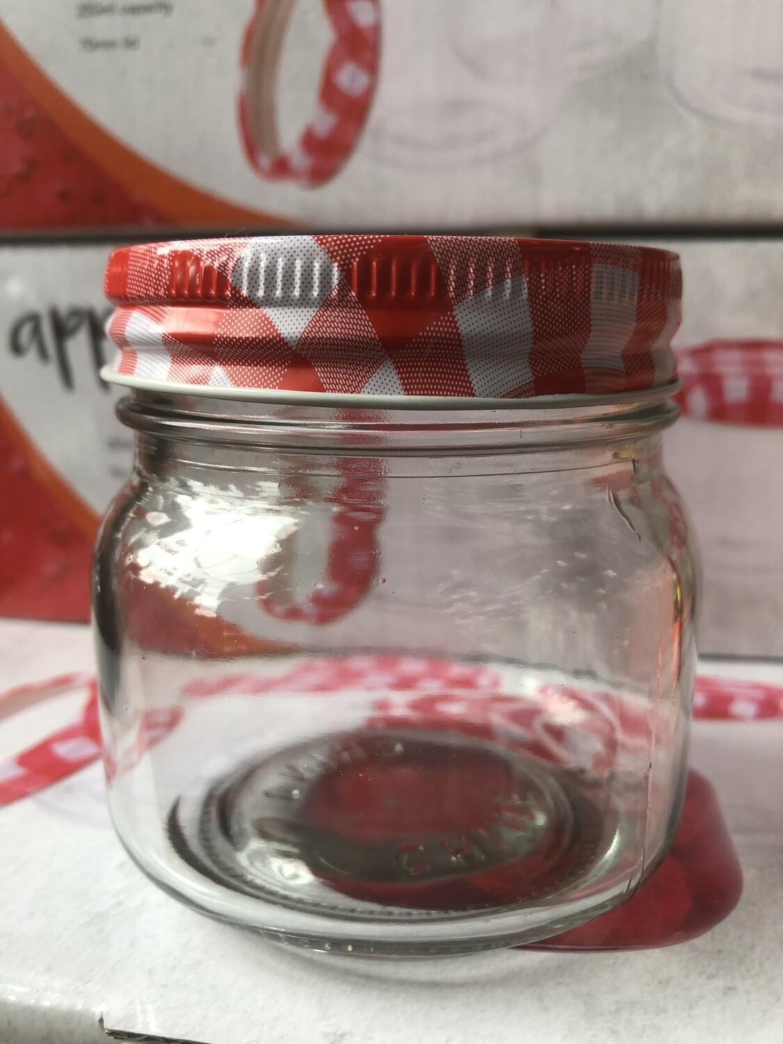 APPETITO - Mason Preserving Jars 250ml capacity