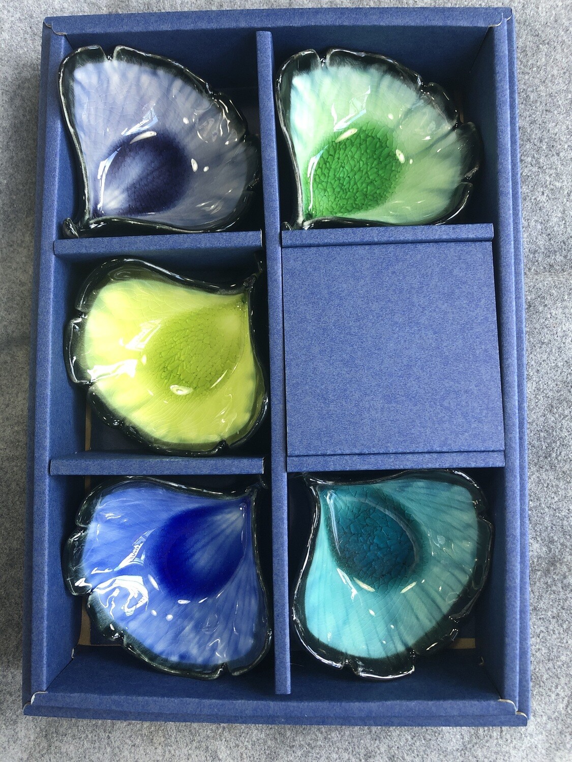 CONCEPT JAPAN - ICHOU 5 COLOUR DISH SET
