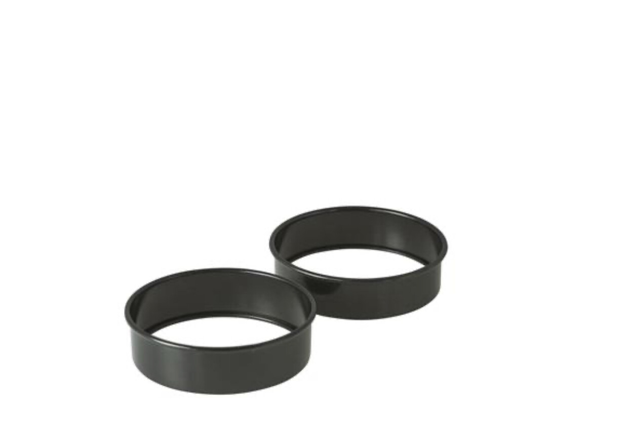 AVANTI -  Egg &amp; Crumpet Rings Non Stick - Set of 2