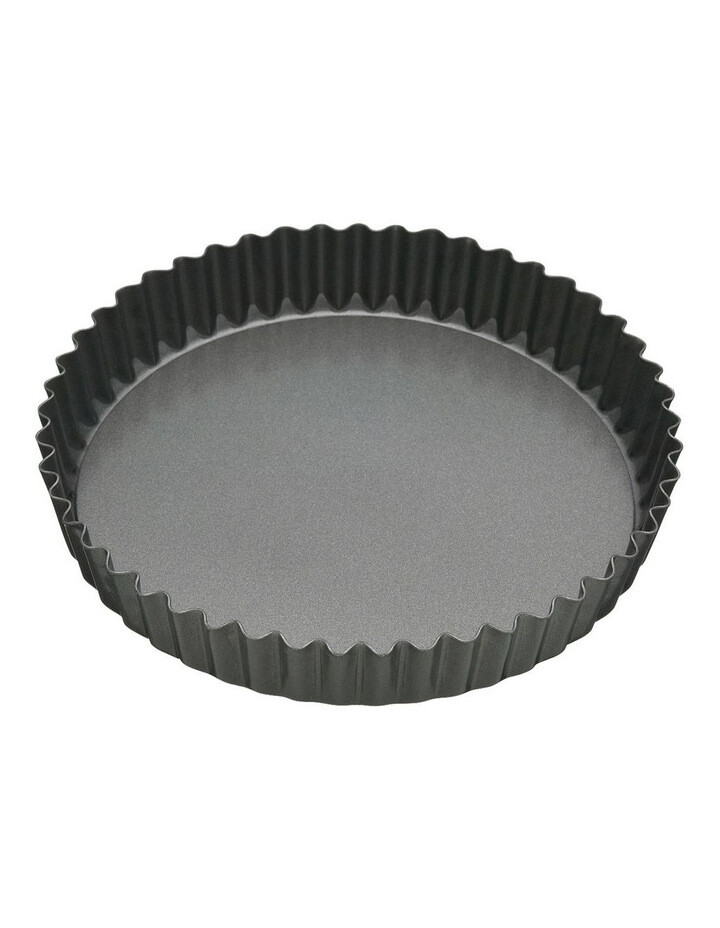BAKEMASTER- Loose Base Round Flan Tin/Quiche Pan 23cm