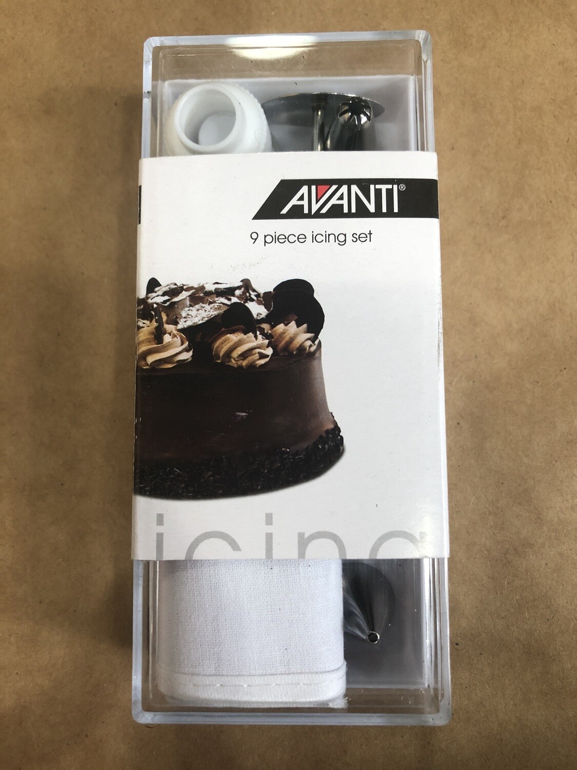 AVANTI - 9 Piece Icing  Set in Acrylic Box