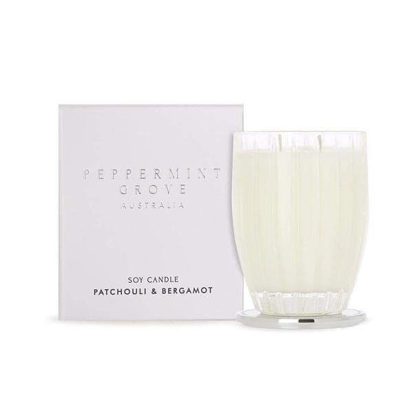 PEPPERMINT GROVE - Soy Candle 370g - Patchouli / Bergamot