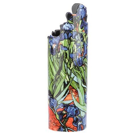 Silhouette d'art  - Van Gogh Irises Vase 25cm