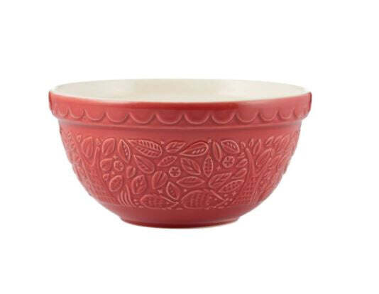 MASON CASH - Mixing Bowl 21cm(Diam) - In The Forest Burgundy