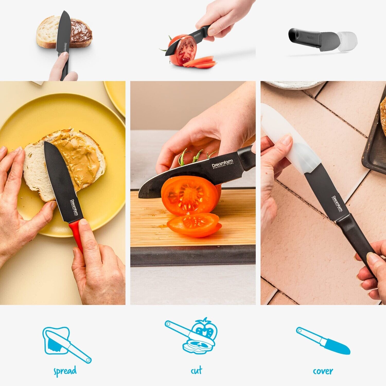 DREAMFARM - Kneed multi Purpose kitchen knife