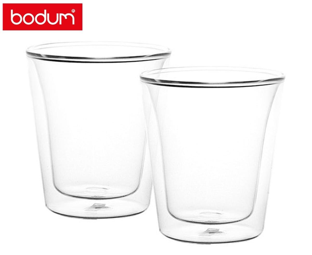 BODUM - CANTEEN S/2 (Double Wall) THERMO - GLASSES - Small 110ml/3 fl.oz