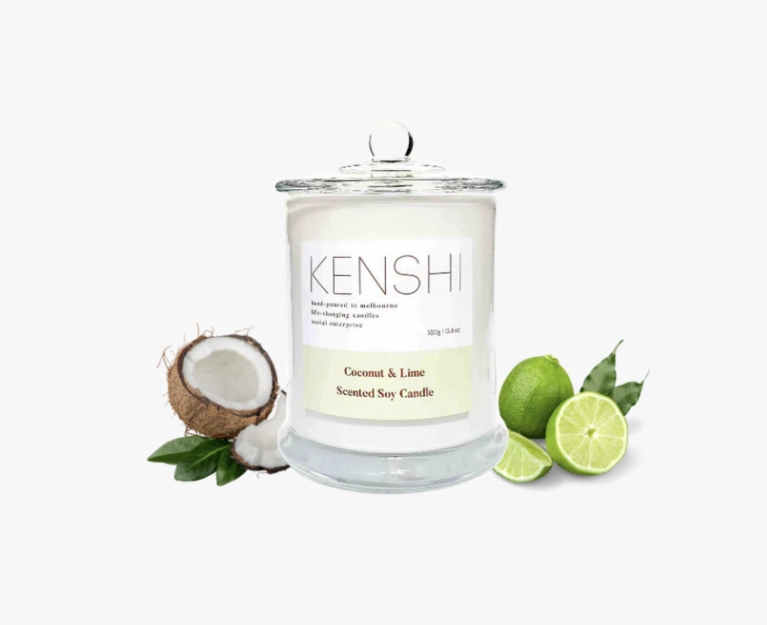 KENSHI - Candle 380g - Coconut &amp; Lime