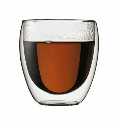 BODUM - PAVINA  (Double Wall) THERMO - GLASSES x2  - Small-0.25l/8 fl oz