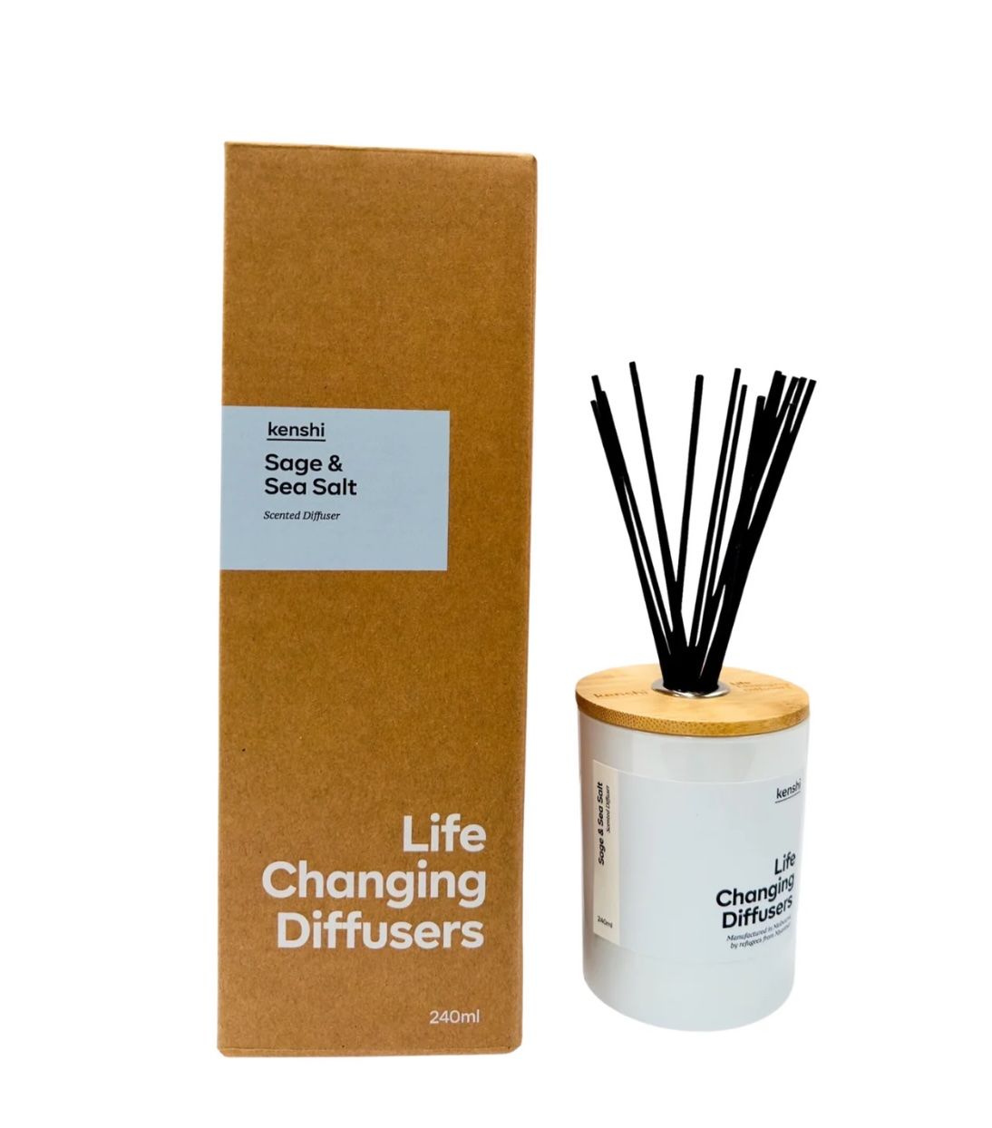 KENSHI - Diffuser 200ml - Sage &amp; Sea Salt