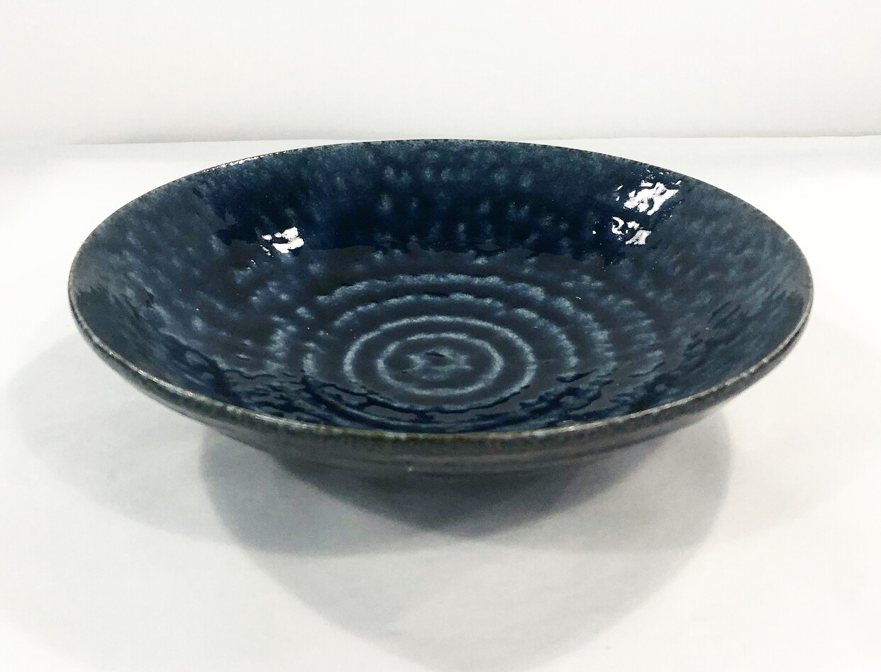 CONCEPT JAPAN - IROYU - Deep Side Plate  17cm(D)/4.8cm(H) - (FD28-8BL)  - Blue