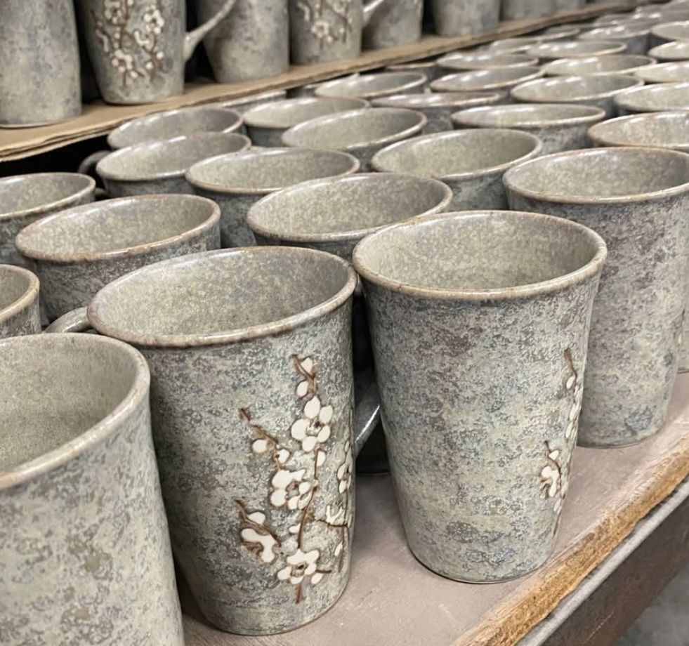 CONCEPT JAPAN - SOUSHUN Mug 300ml Grey - 8.3 x 11.8 x 12cmH