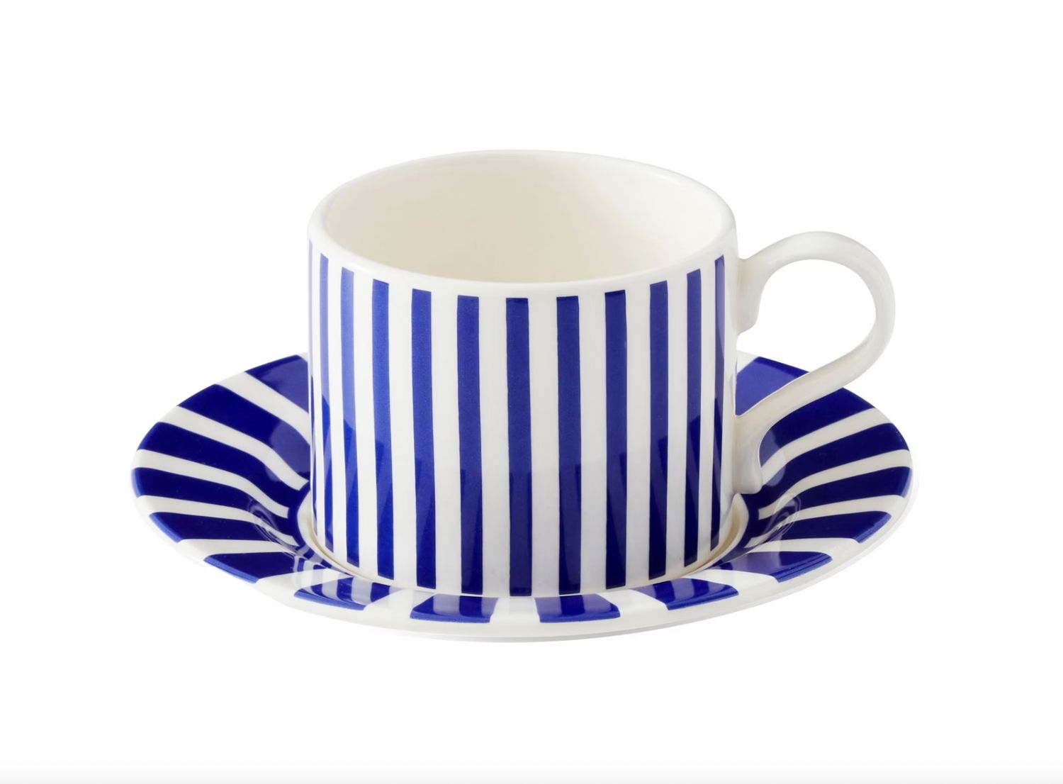 SPODE - Teacup and Saucer - Italian Steccato