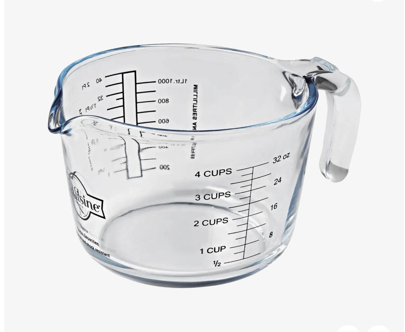 O'CUISINE - Large Measuring Jug - 1Ltre