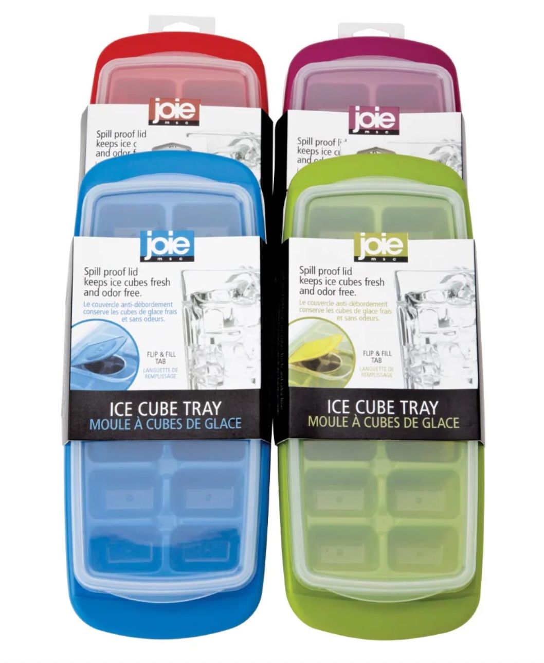 JOIE - Flip &amp; Fill Cube Ice Tray 14cup  Random