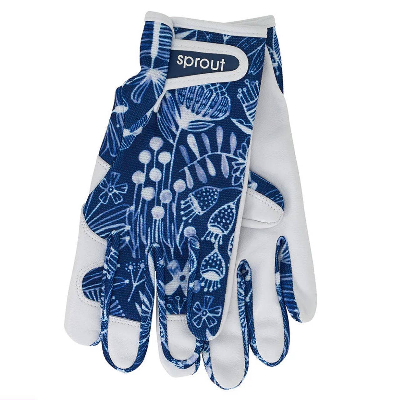 ANNABEL TRENDS - Sprout Goatskin Gloves - Navy Natives