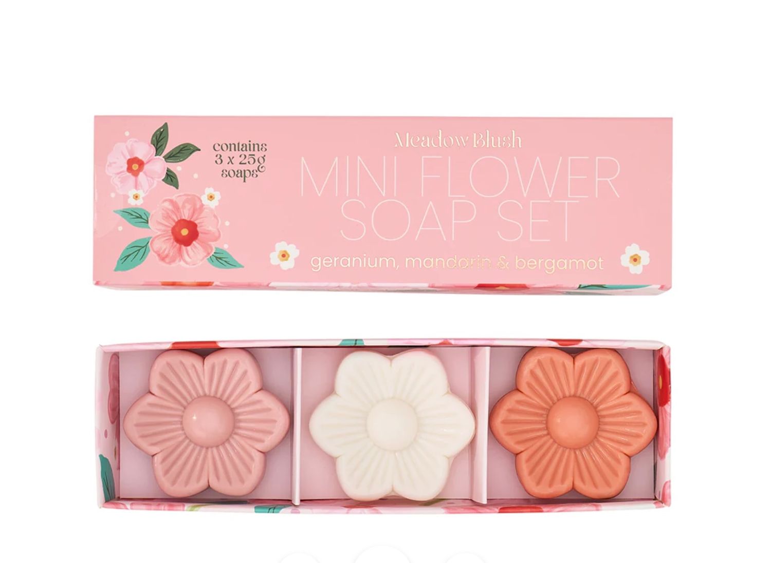 Annabel Trends - Soap Set Mini Flower - Meadow Blush