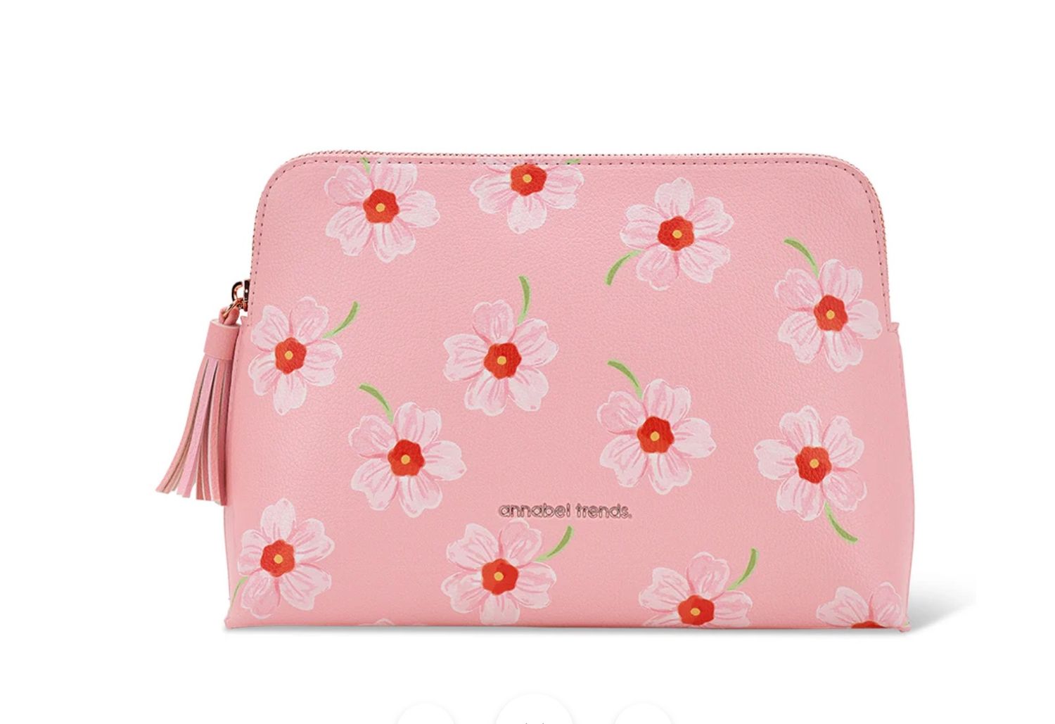 ANNABEL TRENDS - Vanity Bag Large 25cm x 18cm - Meadow Blush