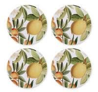MADRAS LINK - Placemat Round 33cm Set/4 -  Citrus Grove