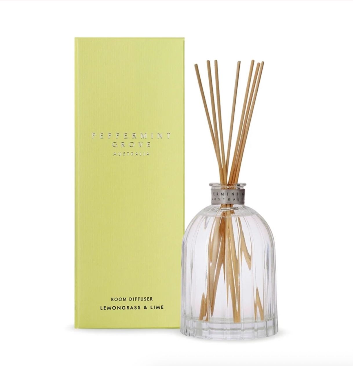 PEPPERMINT GROVE- Diffuser large 350ml - Lemongrass &amp; Lime