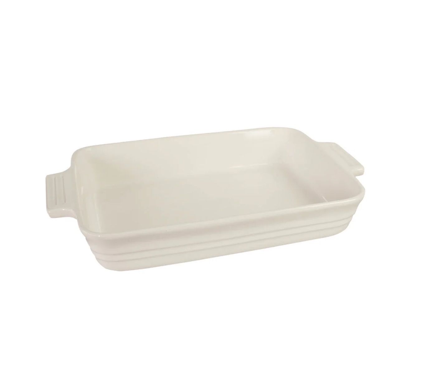 CHASSEUR - La Cuisson Rectangle Baking Dish 32cm  - Antique Cream