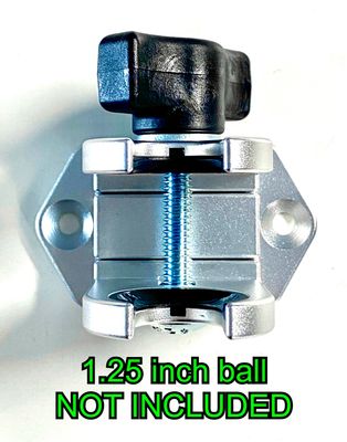 Receiver for 1.25 inch ball mount