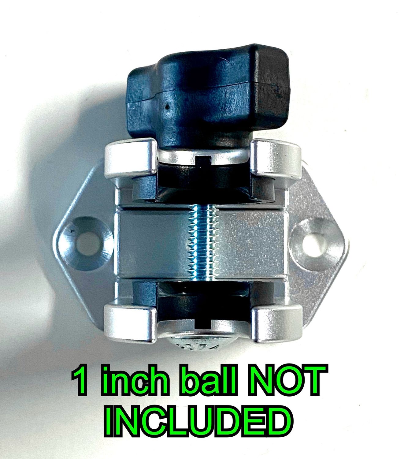Receiver for 1 inch ball mount