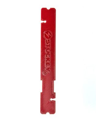 Strap Keeper Dark Red