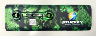 18 inch Hydro Dip Stuckey Cordless PDR LED Light GREEN Kryptek Obskura.  Battery and Charger Included.