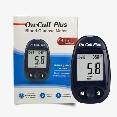 Oncall Plus Glucometer Full Set